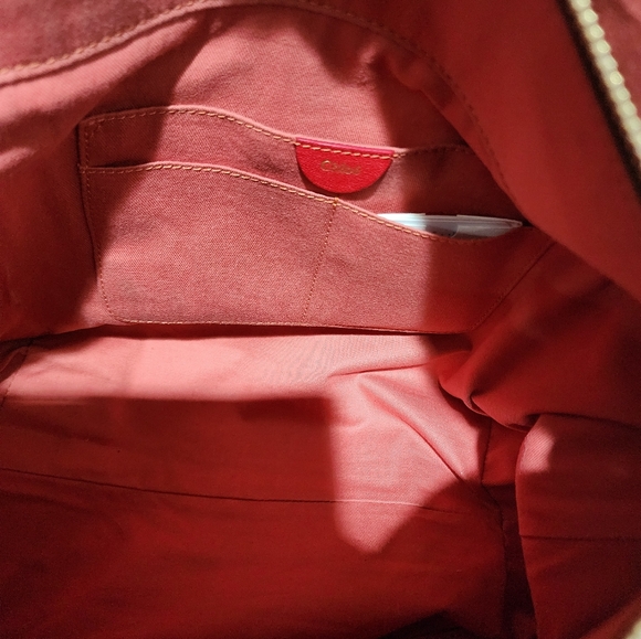 Chloe Red Handbag - Picture 3 of 8
